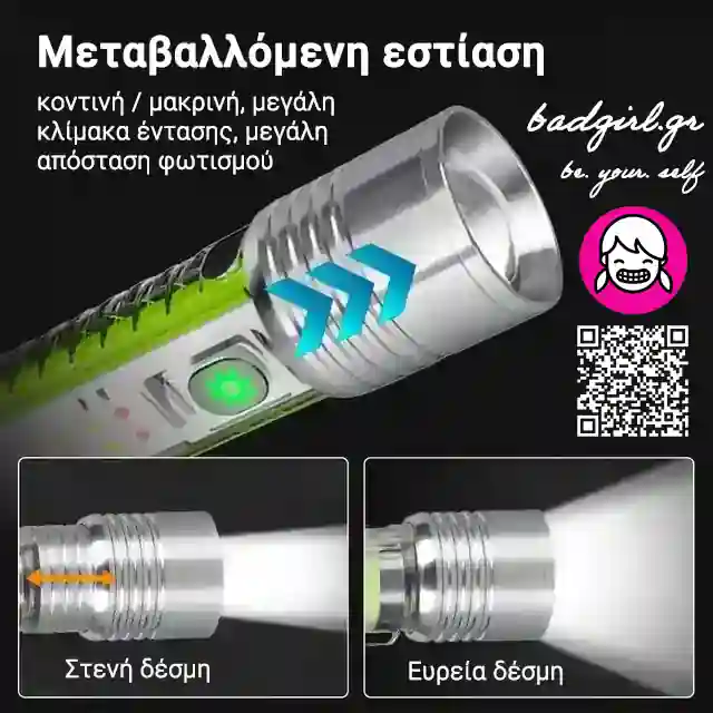 Fakos LED UV 520A epanafortizomenos Type-C
