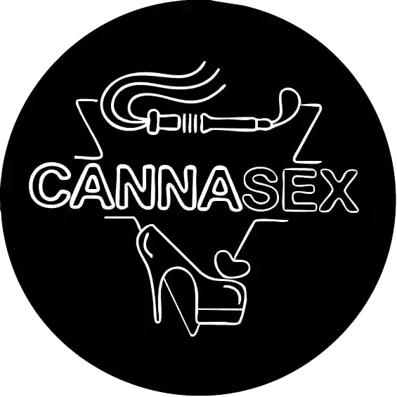a logo with text and words
