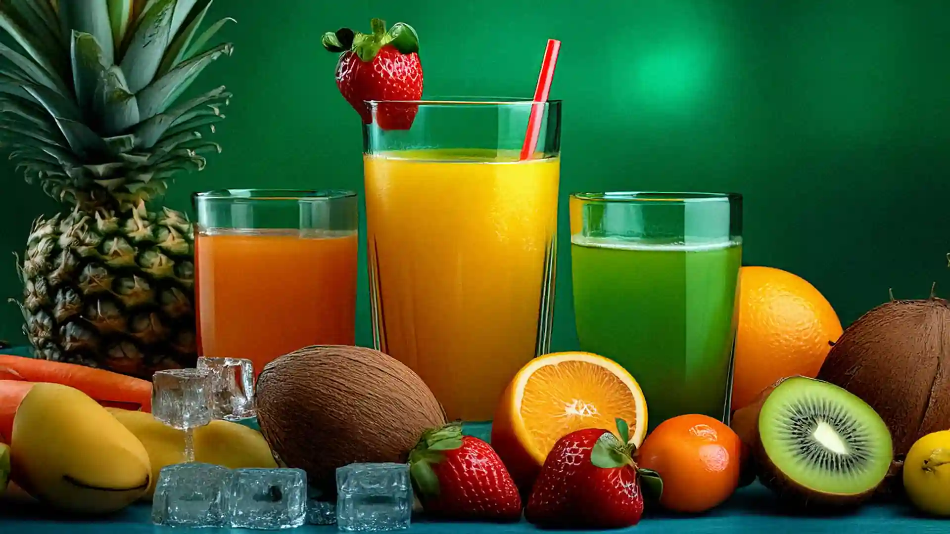 fresh fruit juices