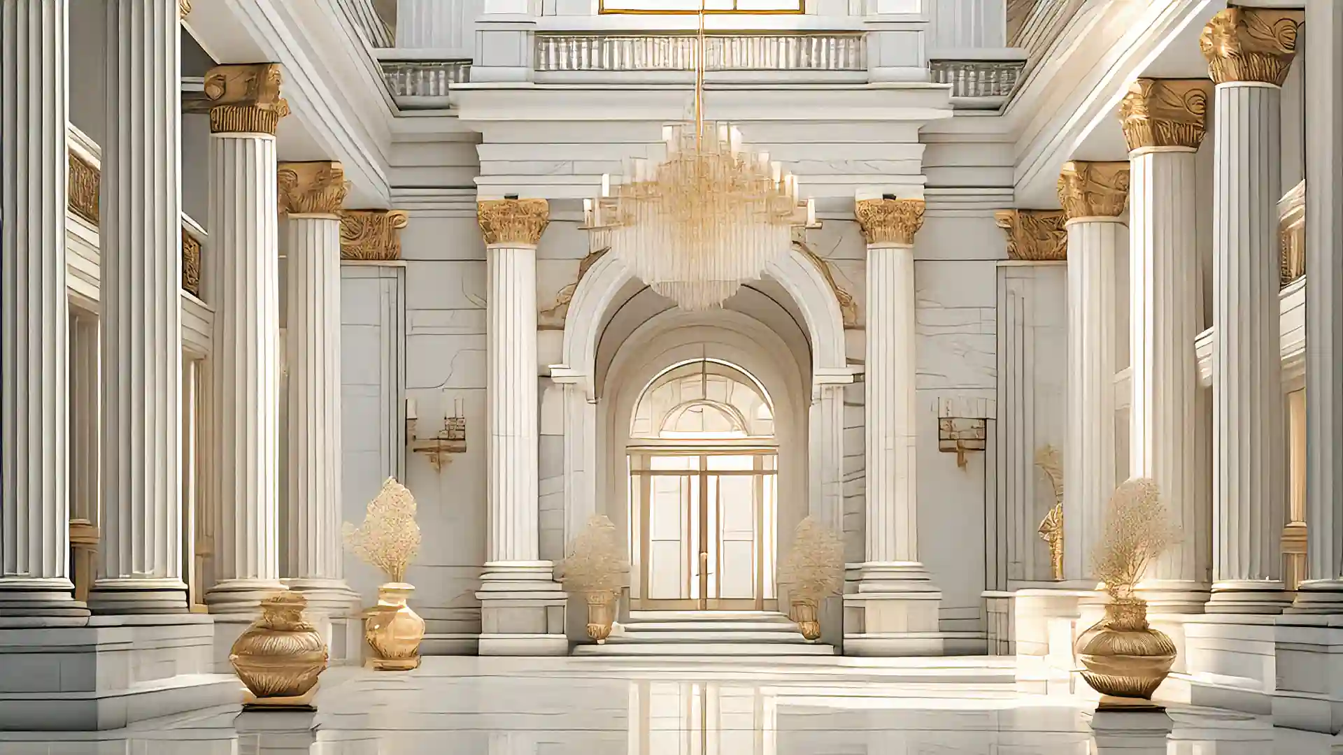 neo-classical marble building